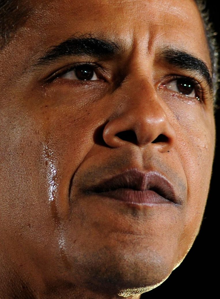 November 2008. Na het overlijden van zijn grootmoeder Beeld afp