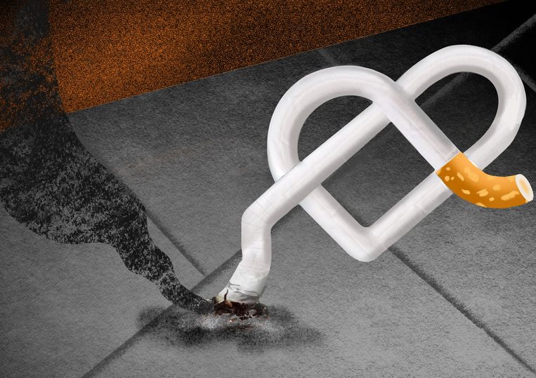 Door allerlei maatregelen te nemen waardoor kinderen niet beginnen met roken, kunnen op termijn 20.000 doden per jaar worden voorkomen.  Beeld Rosa Snijders
