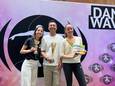 Choreografen Ineke Vandevyvere, Justin Yep en Justine Margodt