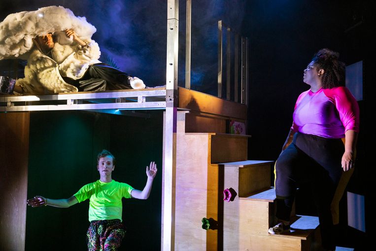 Koning Bowi van Theater Sonnevanck. Beeld Sanne Peper