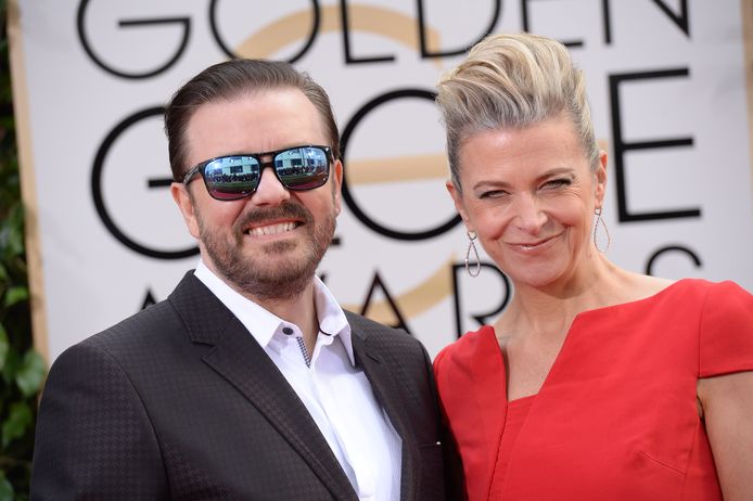 Ricky Gervais en vriendin spelen toerist in Amsterdam en willen nooit