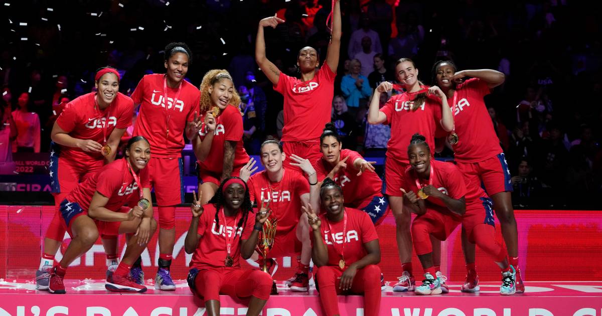 De vierde wereldtitel op rij Amerikaanse basketvrouwen peuzelen China