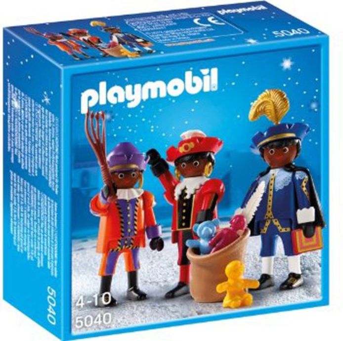 Bij Gezichtsveld Moedig aan Playmobil blijft in zwarte piet-poppetjes geloven | Binnenland | AD.nl