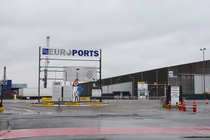 Het terrein van Euroports.