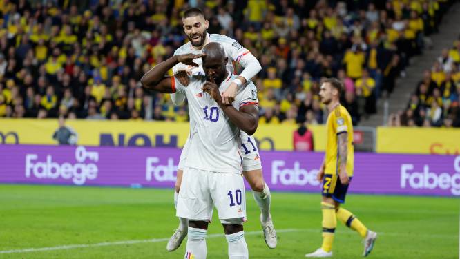 Domenico Tedesco debuteert met een 0-3-zege tegen Zweden, Lukaku held van de avond met drie treffers