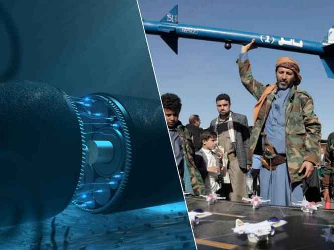 Vier belangrijke internetkabels in Rode Zee mogelijk uitgeschakeld door Houthi’s