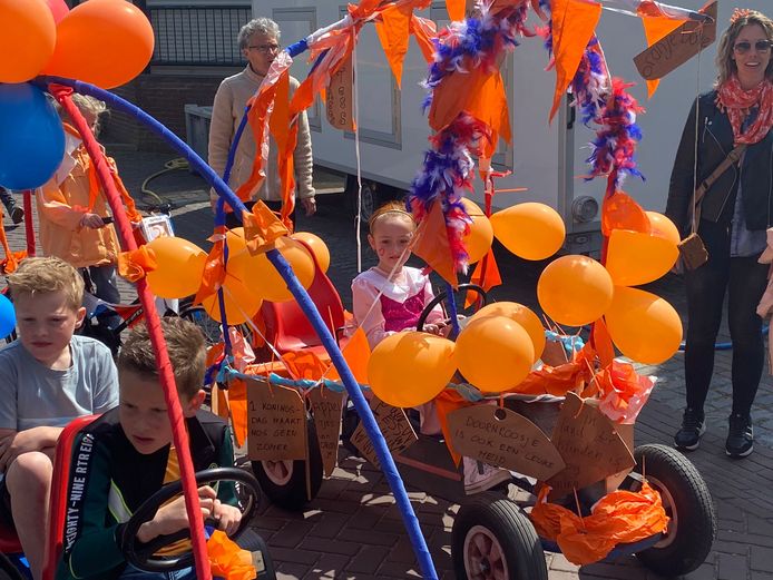 Sommige deelnemers pakten heel groots uit.