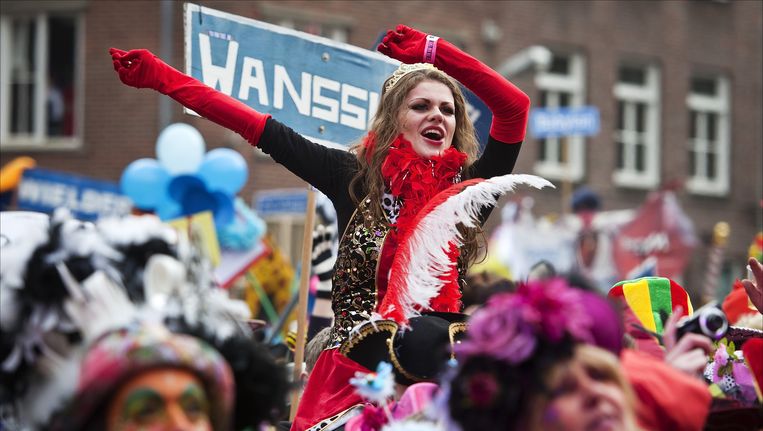 Carnaval in Venlo. Beeld anp