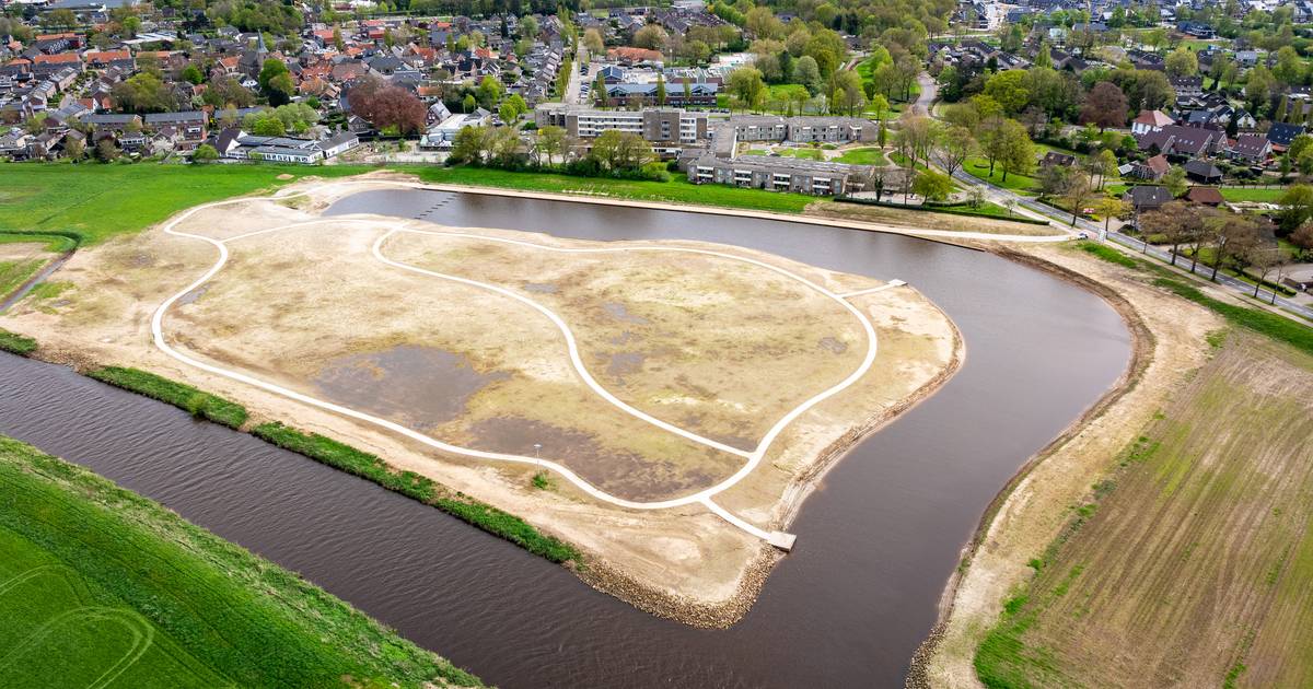 Gloednieuw park in Gramsbergen kost tonnen meer na hoogwater: ‘Fikse financiële tegenvallers’