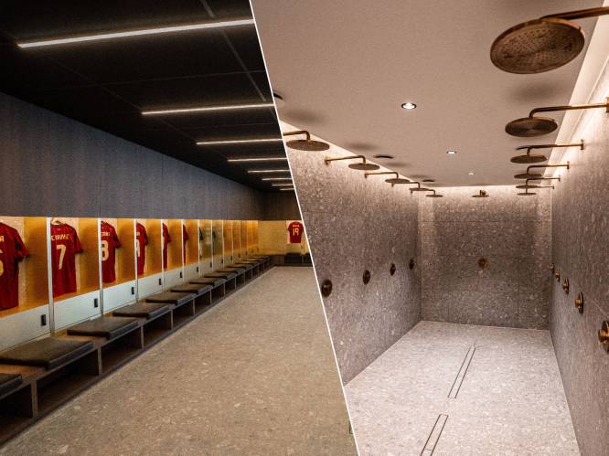 Na de renovatie van 1,5 miljoen: dit is de nieuwe kleedkamer van de Rode Duivels