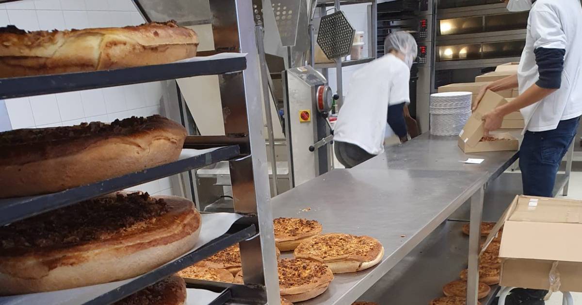 Leerlingen HaspO Zuid in SintTruiden bakken bestelling van 656