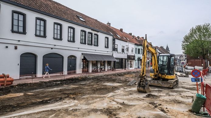 Verschillende handelszaken zijn moeilijker te bereiken.