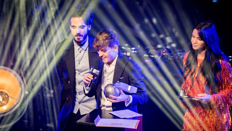 Lil' Kleine won vorig jaar ook een MTV-award voor beste Nederlandse act. Beeld anp