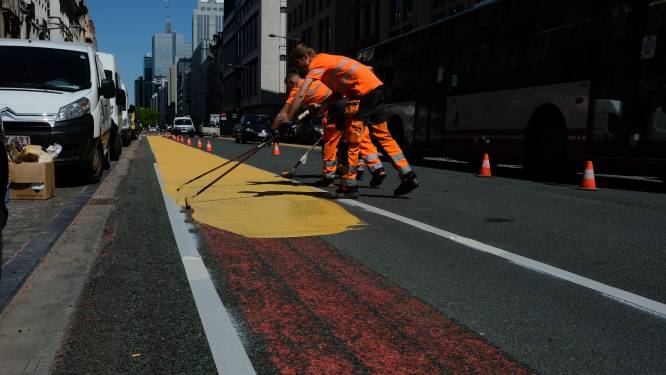 Brusselse coronafietspaden: rechtbank verklaart zich onbevoegd, dus tijdelijke fietsstroken mogen blijven 