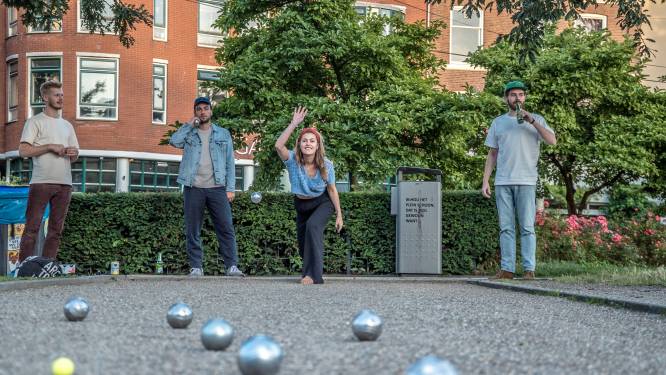 Jeu de boules met hipsters: de wijn ligt meer voor het grijpen dan de ballen