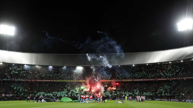 UEFA geeft Feyenoord opnieuw boete, totaal loopt op tot 124.125 euro