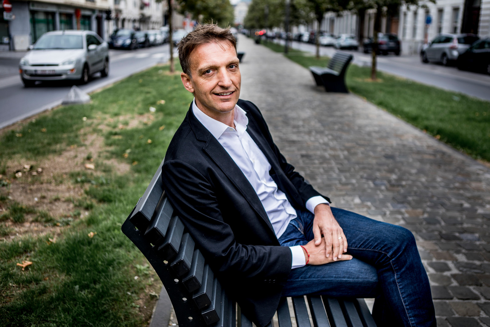 Jan Eeckhout bestudeert al jaren de groeiende marktmacht van de grote technologie-bedrijven.  Beeld ID/Emy Elleboog