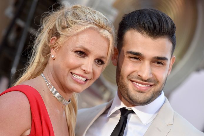 Britney Spears en haar verloofde Sam Asghari