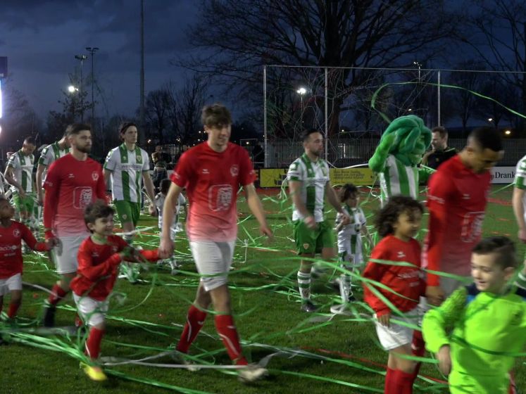 Drukbezochte derby Goes - Kloetinge eindigt in gelijkspel