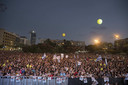Protestmars op het Rabinplein in Tel Aviv