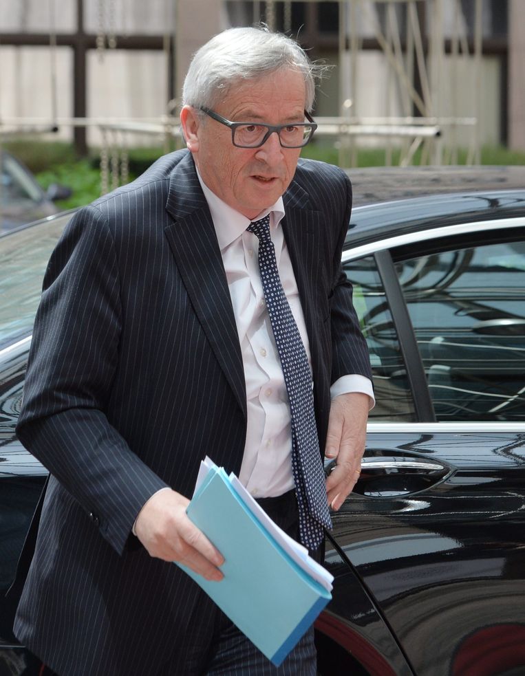 Commissievoorzitter Jean-Claude Juncker. Beeld epa