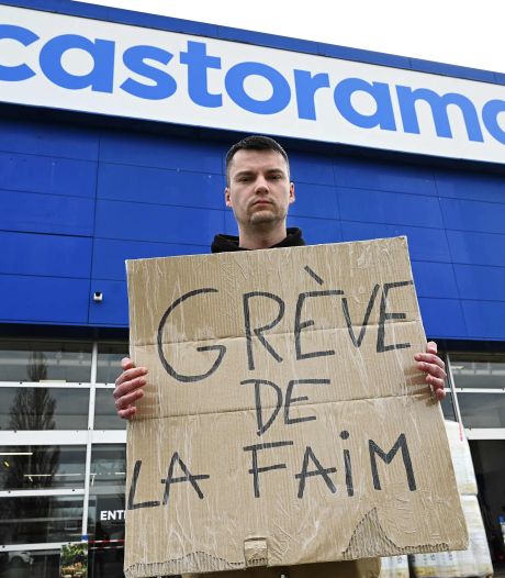 “Il faut que ça change”: payé 1.400 euros, un employé de Castorama a entamé une grève de la faim 