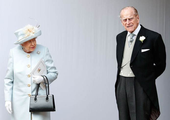 De Britse Queen Elizabeth en haar echtgenoot prins Philip.