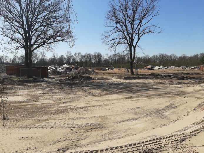 De Americahal in Apeldoorn is nu nagenoeg verdwenen.