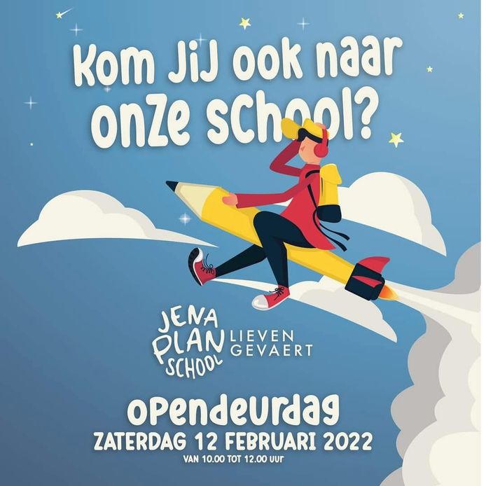 De opendeurdag vindt plaats op zaterdag 12 februari.