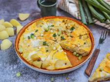 Wat Eten We Vandaag: Spaanse tortilla met kabeljauw
