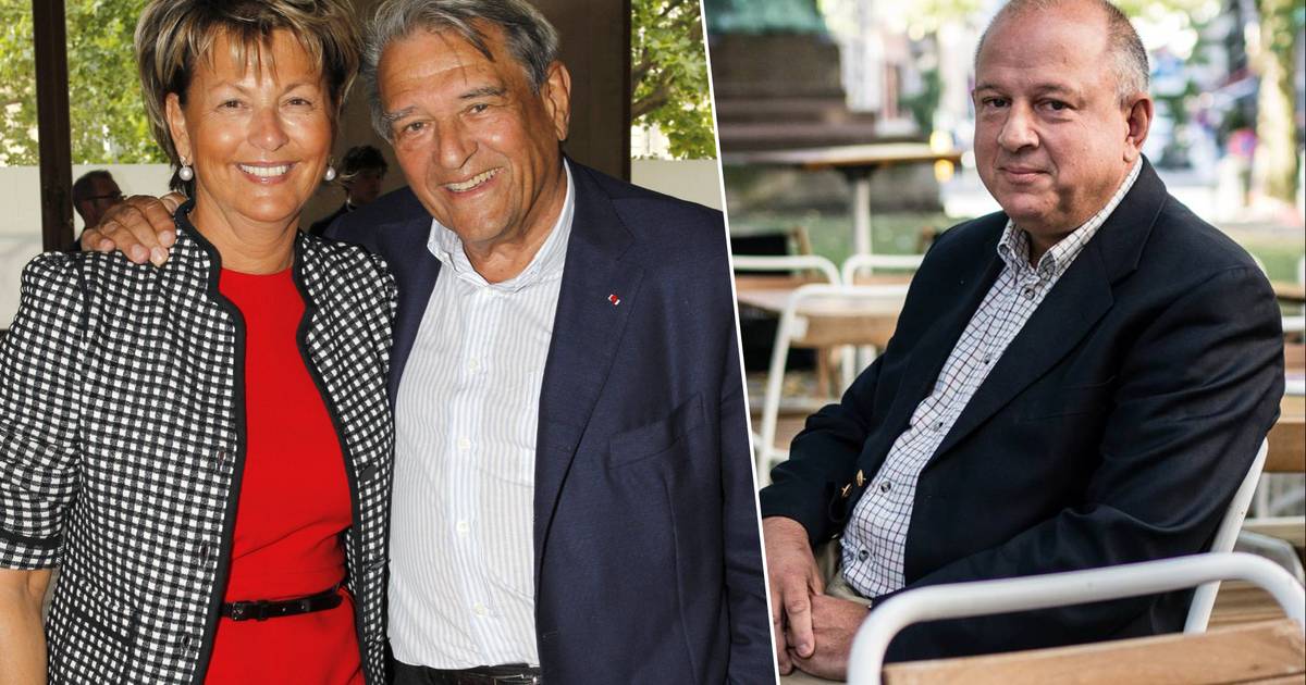 RECONSTRUCTIE. Om de hoek van hun villa wachtte Nicolas Ullens de Schooten (57) zijn stiefmoeder op,
