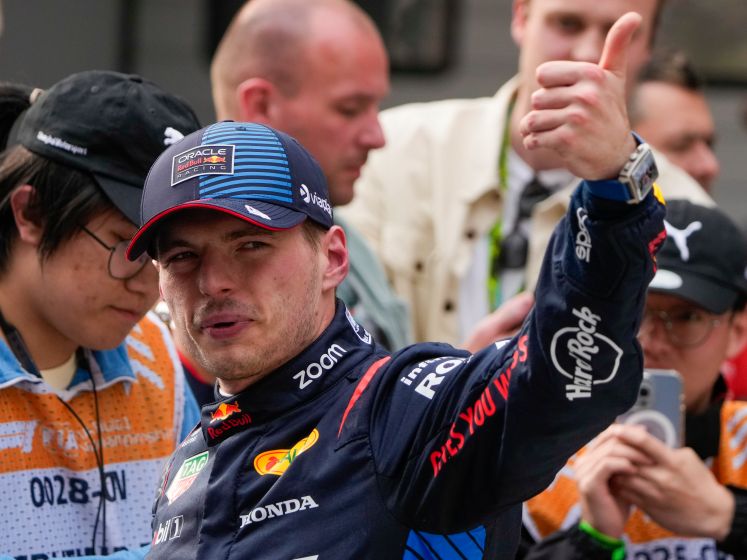 GP China: Verstappen pakt 100ste pole position voor Red Bull