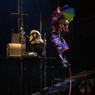 Circus acrobats teach the gods of Handel's opera a lesson in The Opera Circus