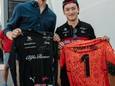 KIJK. Courtois laat vanop boot in haven Monaco zien dat hij ook kan golfen nadat hij er GP Formule 1 op eerste rij bijwoonde