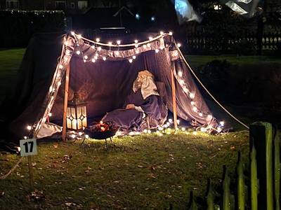 Kerstlichtjestocht door Wijk en Aalburg