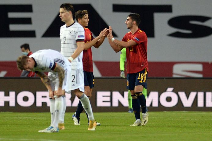 Twee jaar geleden werd Duitsland overvleugeld door Spanje in de Nations League, door onder meer een trefzekere Ferran Torres, op dit WK al goed voor twee treffers