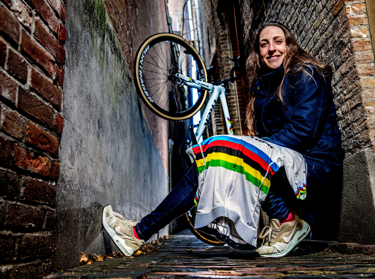 Lucinda Brand had ondanks alle successen een zwaar jaar ‘Fietsen is