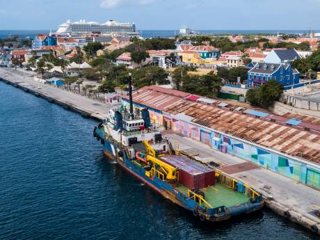 Eerste Amerikaanse hulpgoederen op Curaçao aangekomen