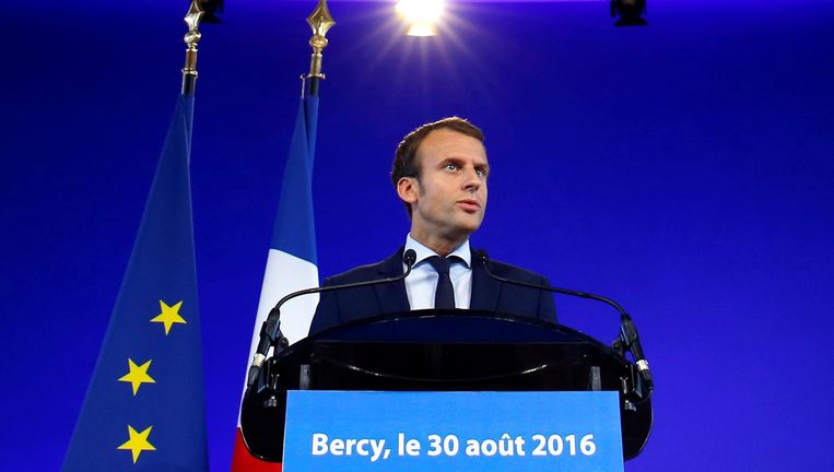 Emmanuel Macron Beeld afp