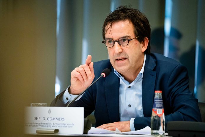Diederik Gommers, anesthesioloog-intensivist in het Erasmus MC.