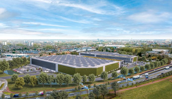 Op het stuk braakliggende grond aan de Lageweg bij de Nieuwe Kadijk en de Oosterhoutseweg wil Frasers Property Industrial twee distributiecentra neerzetten.