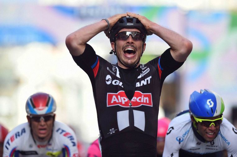 Degenkolb vloerde een ontgoochelde Kristoff op de streep Beeld Tim De Waele