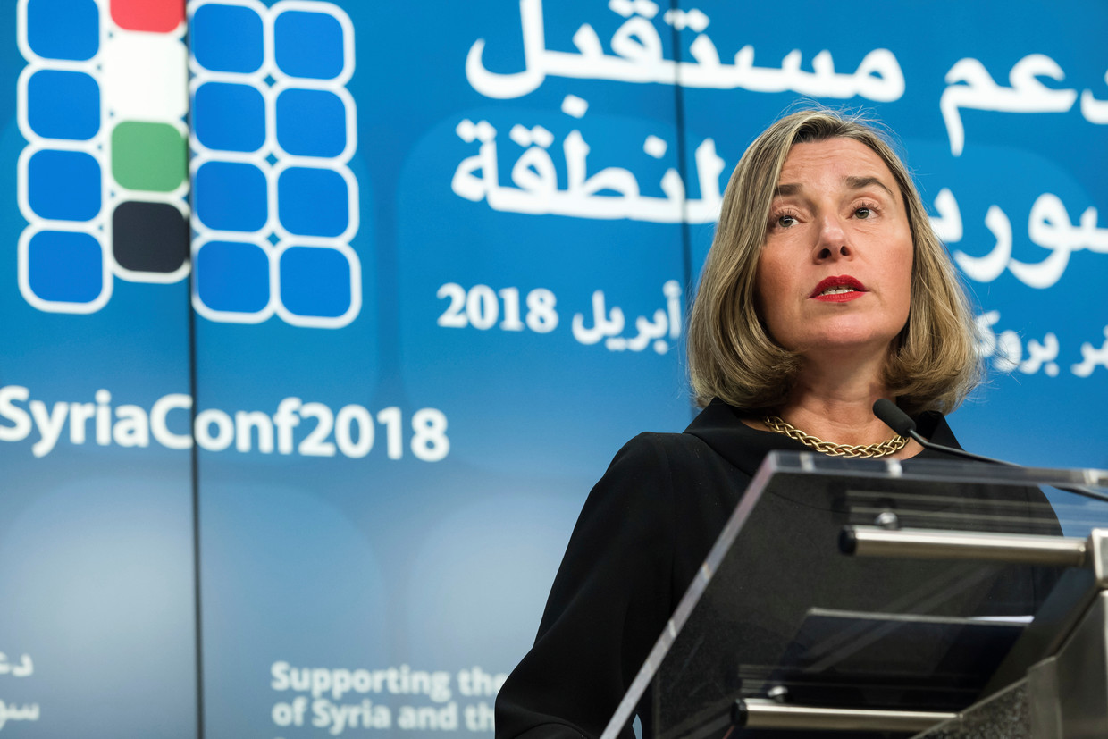 EU-buitenlandchef Federica Mogherini. Beeld AP
