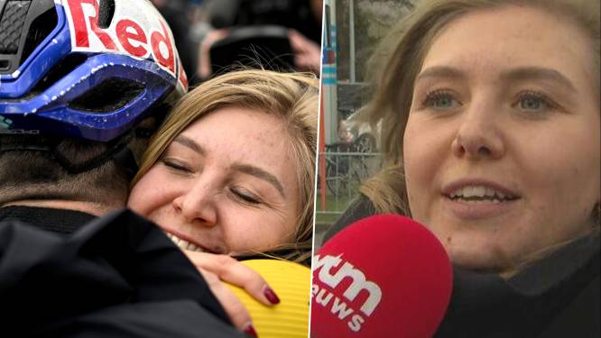 “Deze overwinning zal voor mentale rust zorgen bij Wout”: ook vrouw Sarah De Bie ziet dat Van Aert met extra vertrouwen mag toeleven naar de Ronde