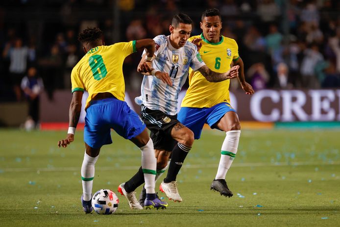 Argentinië en Brazilië deelden de punten.