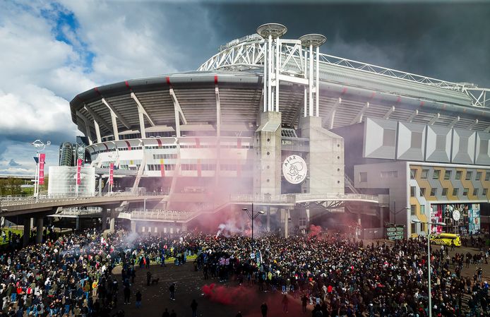 De Johan Cruijff Arena van Ajax.