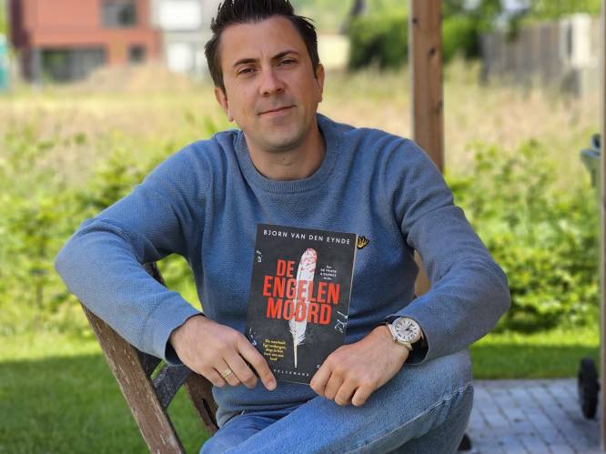 Jeugdschrijver Bjorn Van den Eynde (38) maakt debuut voor volwassenen met ‘De engelenmoord’: “De meest Belgische van alle thrillers” 