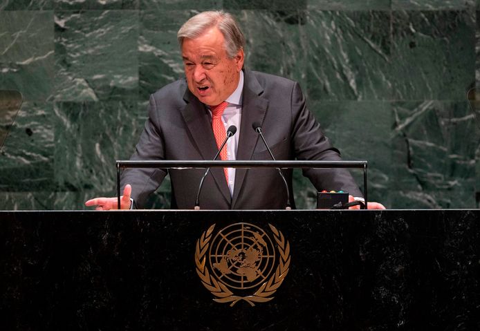 VN-chef Antonio Guterres.