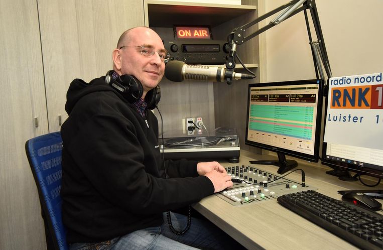 Stefan De Wilde in zijn studio.