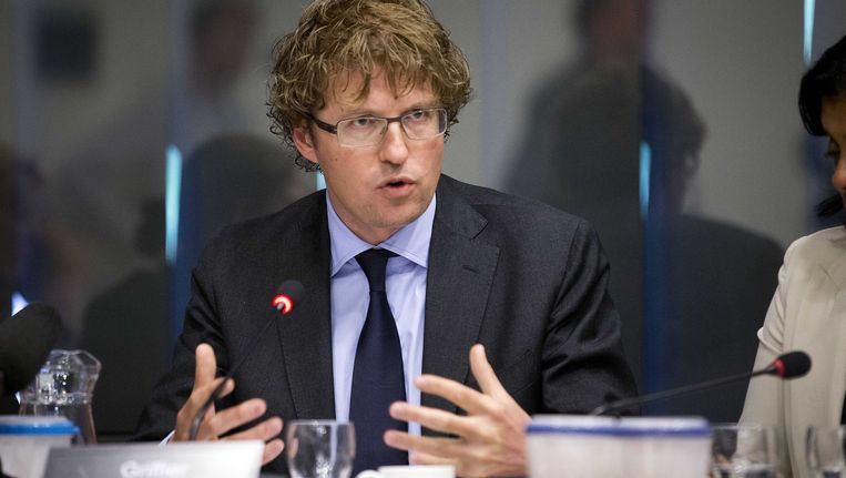 Staatssecretaris Sander Dekker van Onderwijs, Cultuur en Wetenschap. Beeld anp